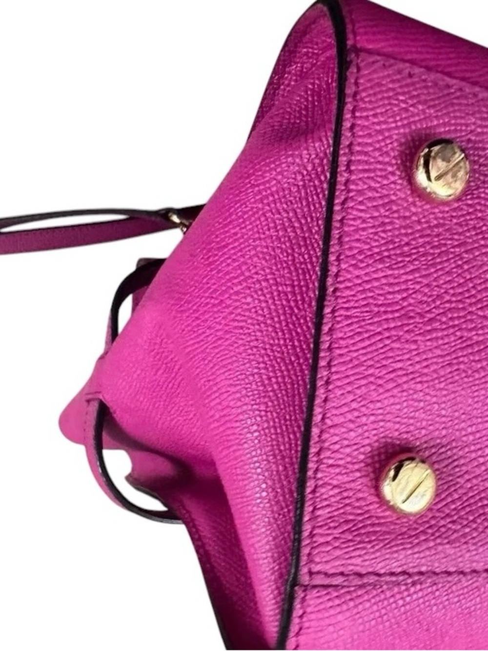 Henri Bendel Pebbled Leather Uptown Satchel/Crossbody NWOT - Picture 3 of 11